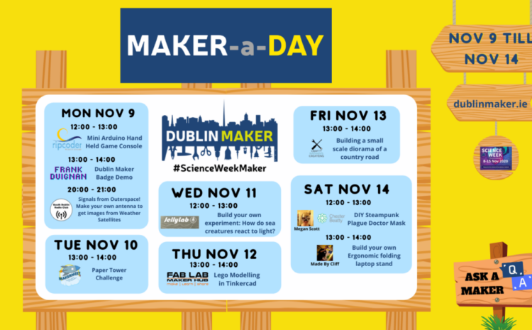  Maker-a-Day at Science Week